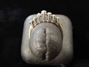 Women's Ring - Anniversary - Yellow Gold 14k (.585) 2.3 grams Size 6.5