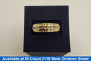 Ring - Wedding Band - Yellow Gold 10k (.417) 6.18 grams Size 12