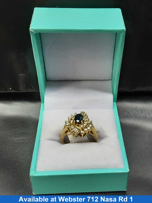 Women's Ring - Yellow Gold 14k (.585) 4.9 grams Size 5