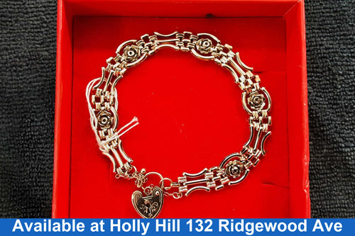 Box Bracelet - Yellow Gold 14k (.585) 11.8 grams 9 inch