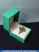 Women's Ring - Yellow Gold 14k (.585) 4.2 grams Size 7