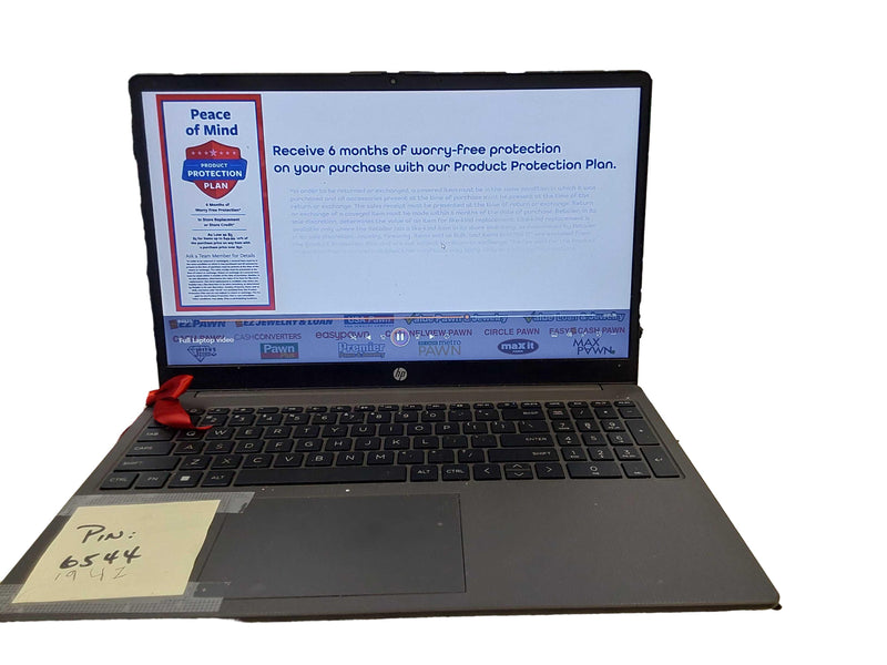 Hp Hp255g7 Amd Ryzen 3 8 Gb 256 Gb Black Laptop