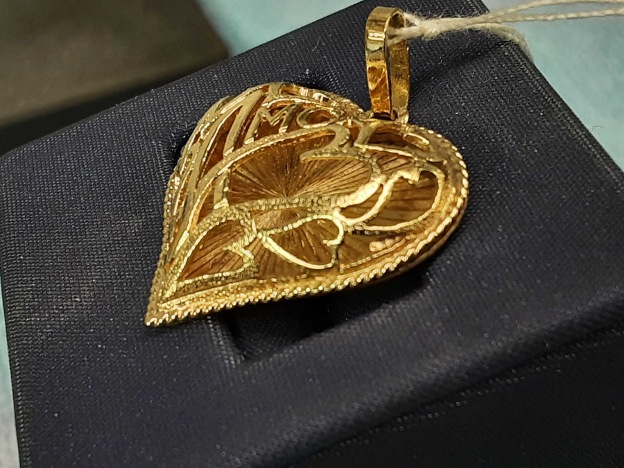 Pendant - Yellow Gold 14k (.585) 4.1 grams