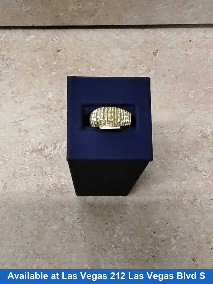 Women's Ring - Yellow Gold 14k (.585) 3.4 grams Size 20