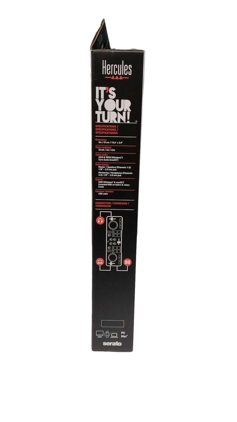 Hercules 5063950 Black DJ Controller