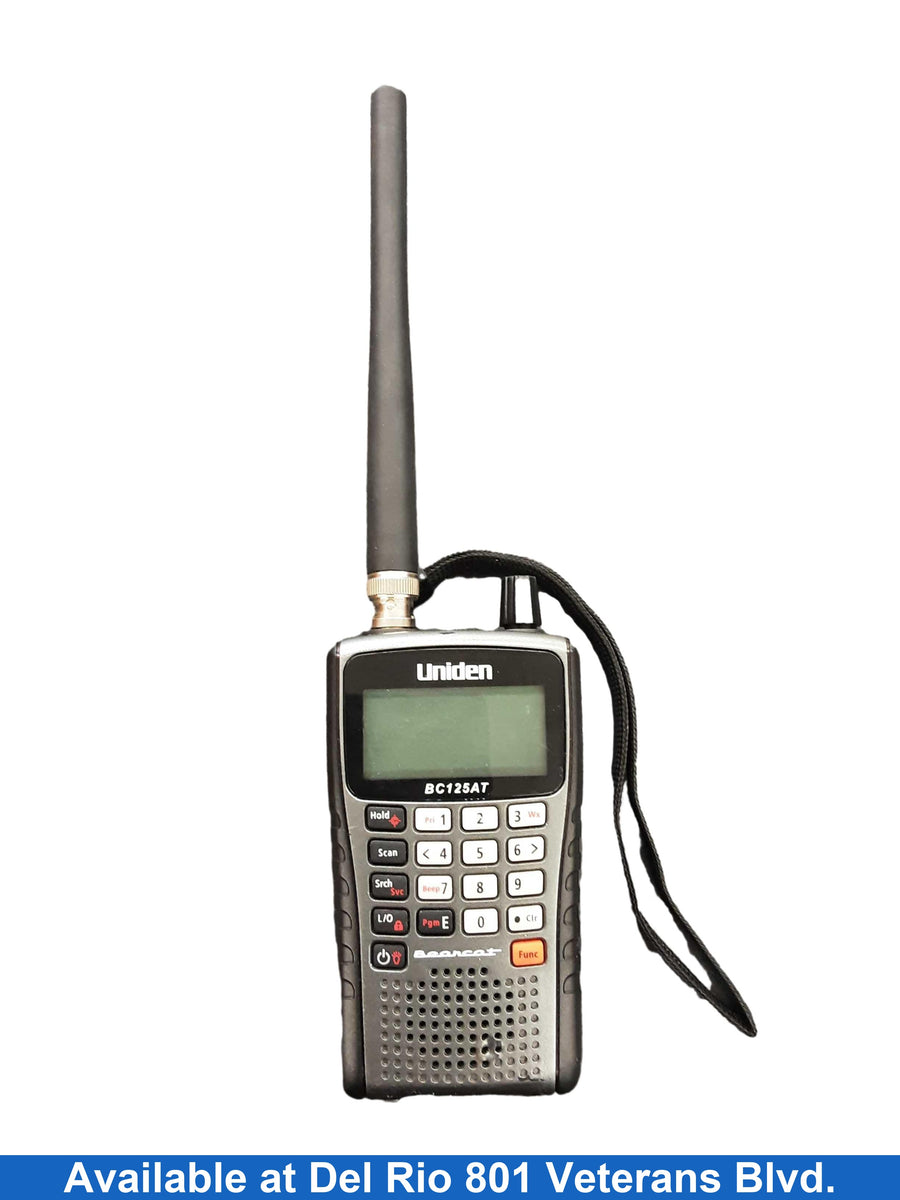 Uniden Bc125at Black Portable Radio Scanner