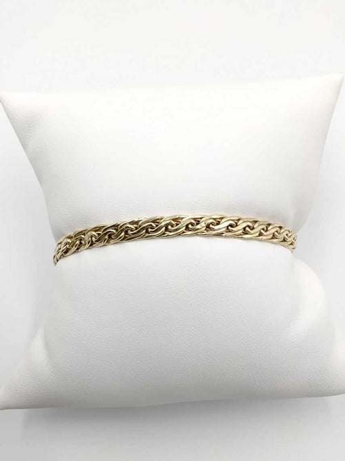 Wheat Bracelet - Yellow Gold 14k (.585) 7.6 grams 7 inch