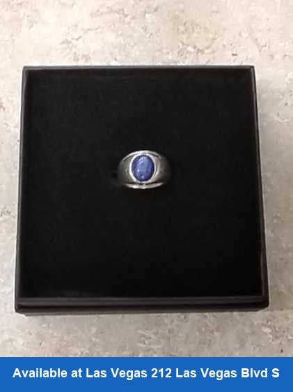 Men's Ring - White Gold 14k (.585) 7.4 grams Size 2.5