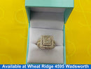 Women's Ring - White Gold 14k (.585) 6.9 grams Size 8