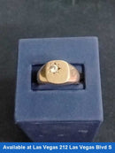 Men's Ring - Yellow Gold 10k (.417) 11.3 grams Size 10.5