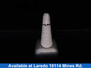 Women's Ring - White Gold 14k (.585) 1.6 grams Size 20