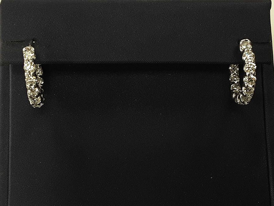 Earrings - White Gold 18k (.750) 5.9 grams