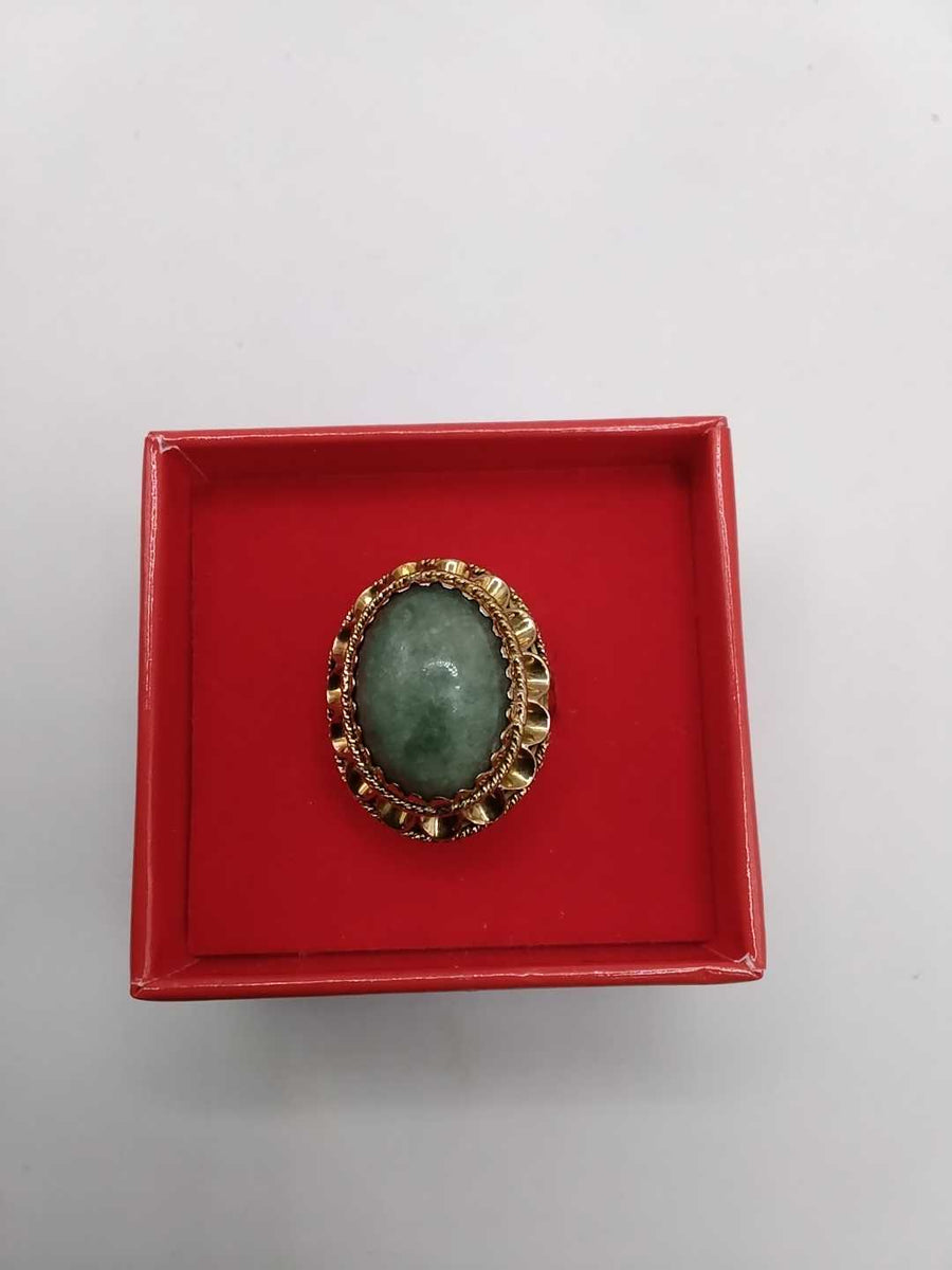 Women's Ring - Yellow Gold 14k (.585) 6.7 grams Size 7