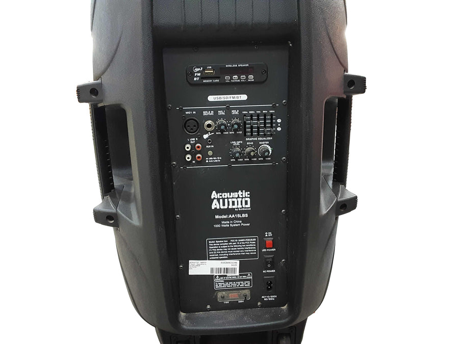 Acoustic Audio Aa15lbs Black Floor Speaker