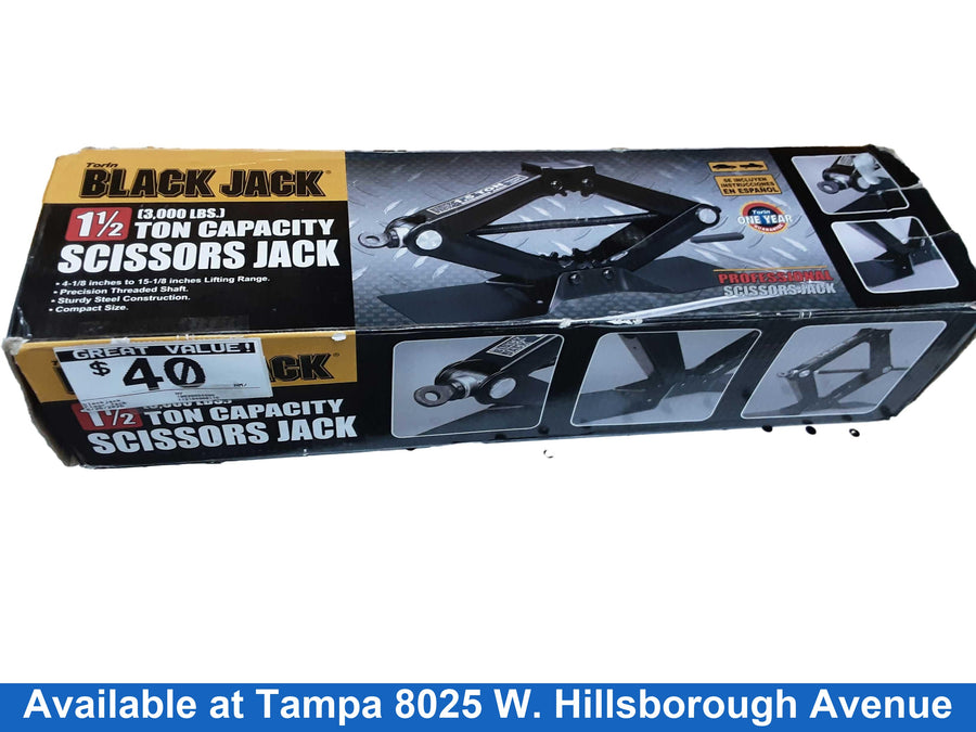 Blackjack Black Automotive Jack