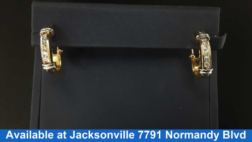 Earrings - Yellow Gold 10k (.417) 1.3 grams