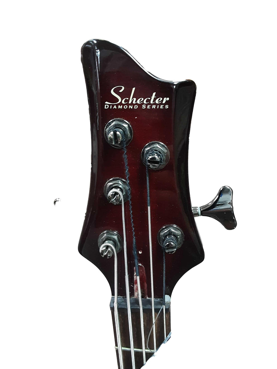 Schecter Riot 5 Red Electric Bass Guitar