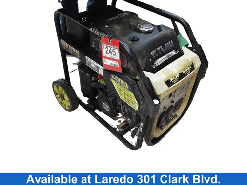 Ryobi Ryi4022vnm Black Generator