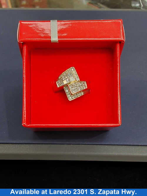 Women's Ring - Yellow Gold 14k (.585) 5.2 grams Size 9