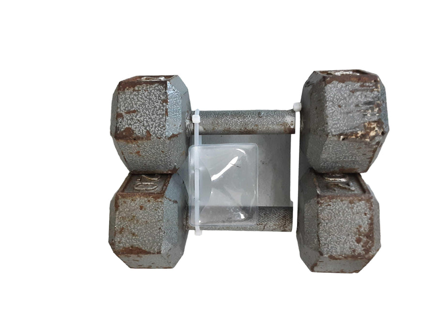 20lb Dumbbells Gray Free Weight