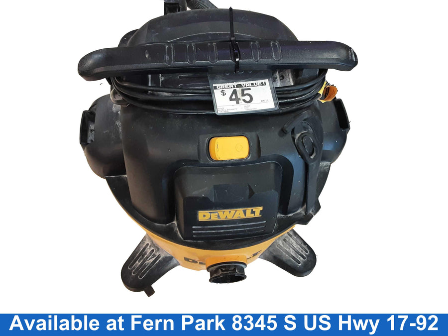 Dewalt Dxv09p Yellow Wet / Dry Vacuum