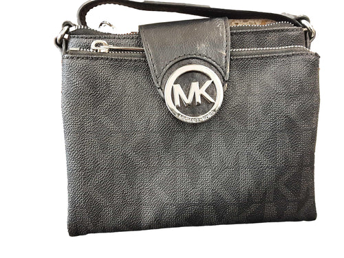 Michael Kors Od-1502 Black Purse / Handbag