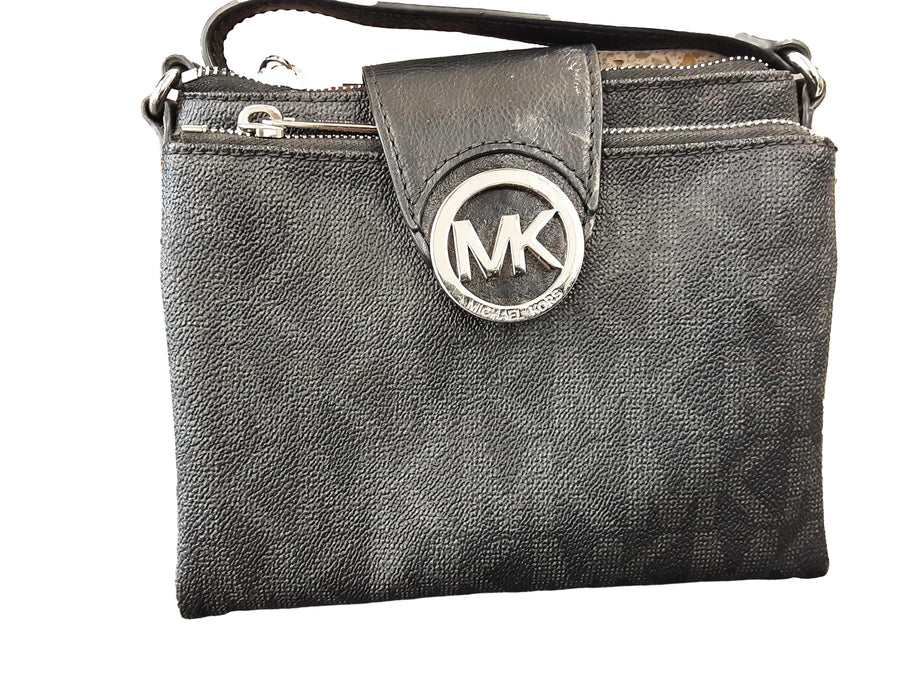 Michael Kors Od-1502 Black Purse / Handbag