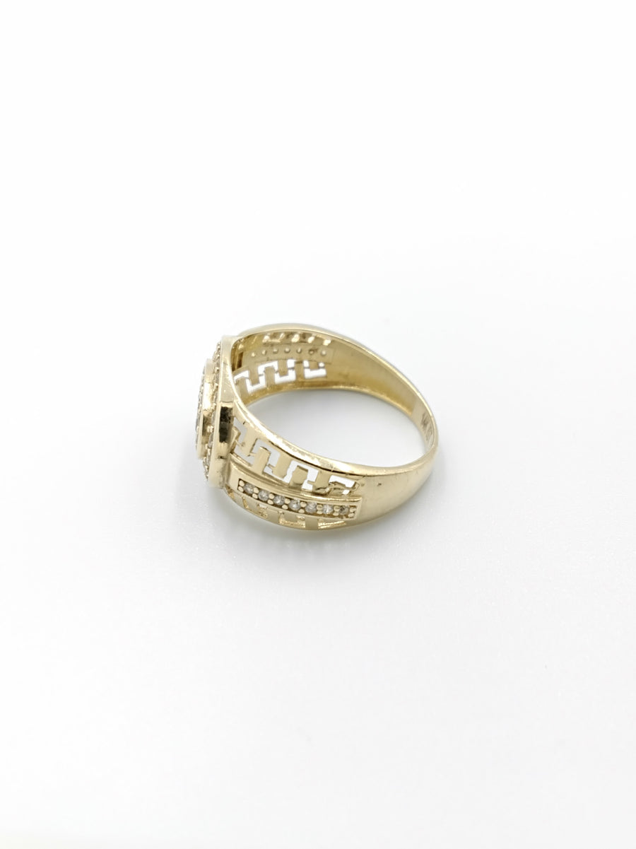 Women's Ring - Yellow Gold 14k (.585) 3.1 grams Size 7.5