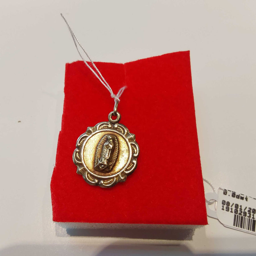 Religious Pendant - Yellow Gold 10k (.417) 2 grams