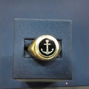 Men's Ring - Yellow Gold 14k (.585) 5.1 grams Size 20