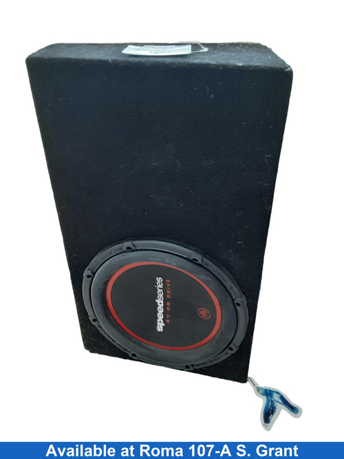 Db Drive Speed Series Black Car Sub-Woofer