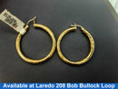 Hoop Earrings - Yellow Gold 14k (.585) 4.7 grams