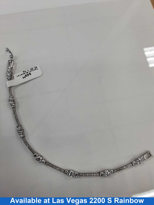 Tennis Bracelet - Silver 7.5 grams 7 inch