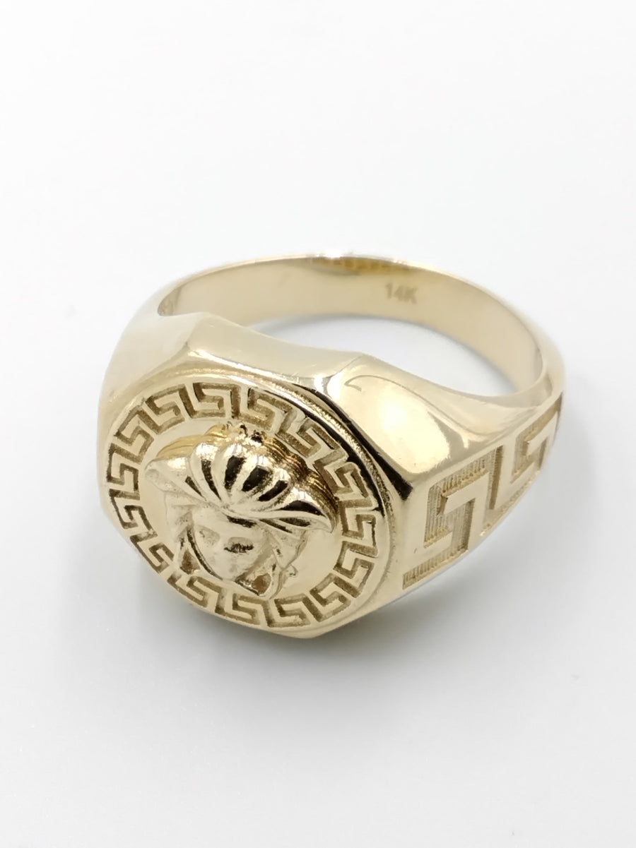 Men's Ring - Yellow Gold 14k (.585) 7.4 grams Size 10.5