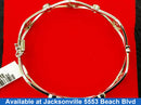 Bangle Bracelet - White Gold 18k (.750) 9.8 grams 2 inch