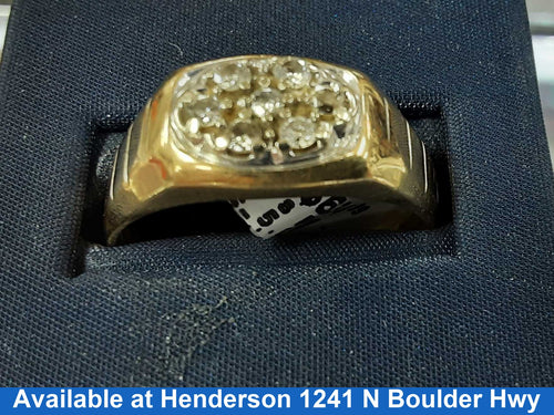 Men's Ring - Yellow Gold 14k (.585) 5 Grams Size 13