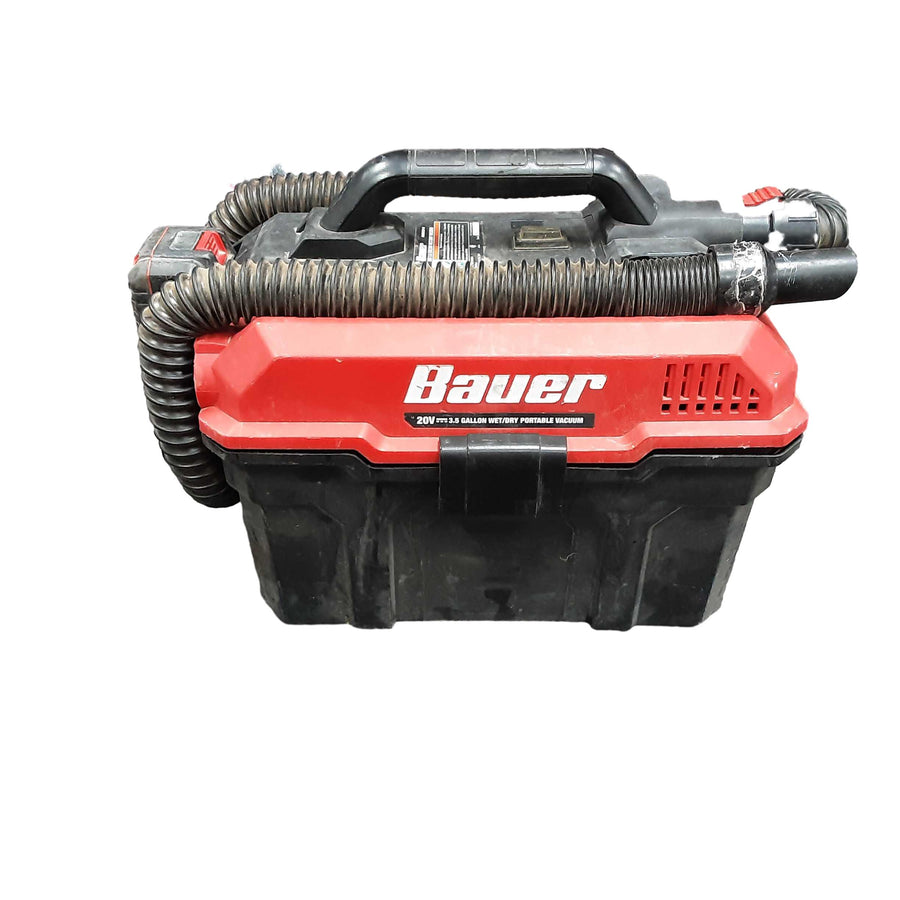 Bauer 58310 Red Wet / Dry Vacuum