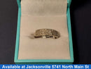 Ring - Wedding Band - White Gold 10k (.417) 2 grams Size 8.5