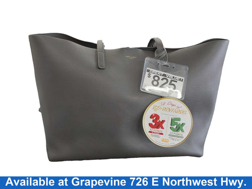 Yves Saint Laurent Gue600281-0422 Gray Purse / Handbag