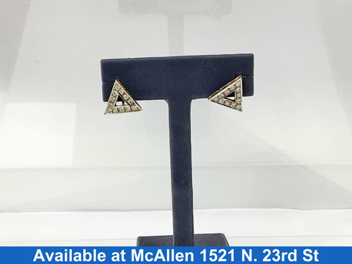 Earrings - Yellow Gold 18k (.750) 4.1 grams