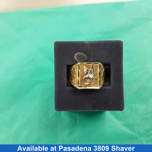 Men's Ring - Yellow Gold 10k (.417) 4.4 grams Size 12