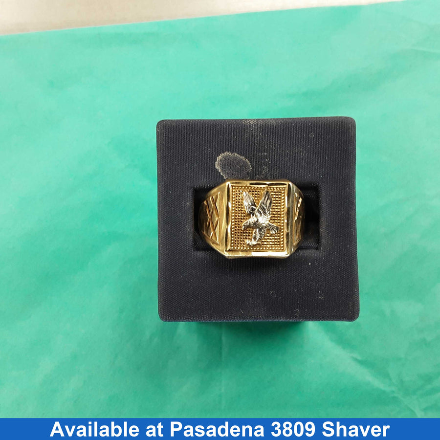 Men's Ring - Yellow Gold 10k (.417) 4.4 grams Size 12