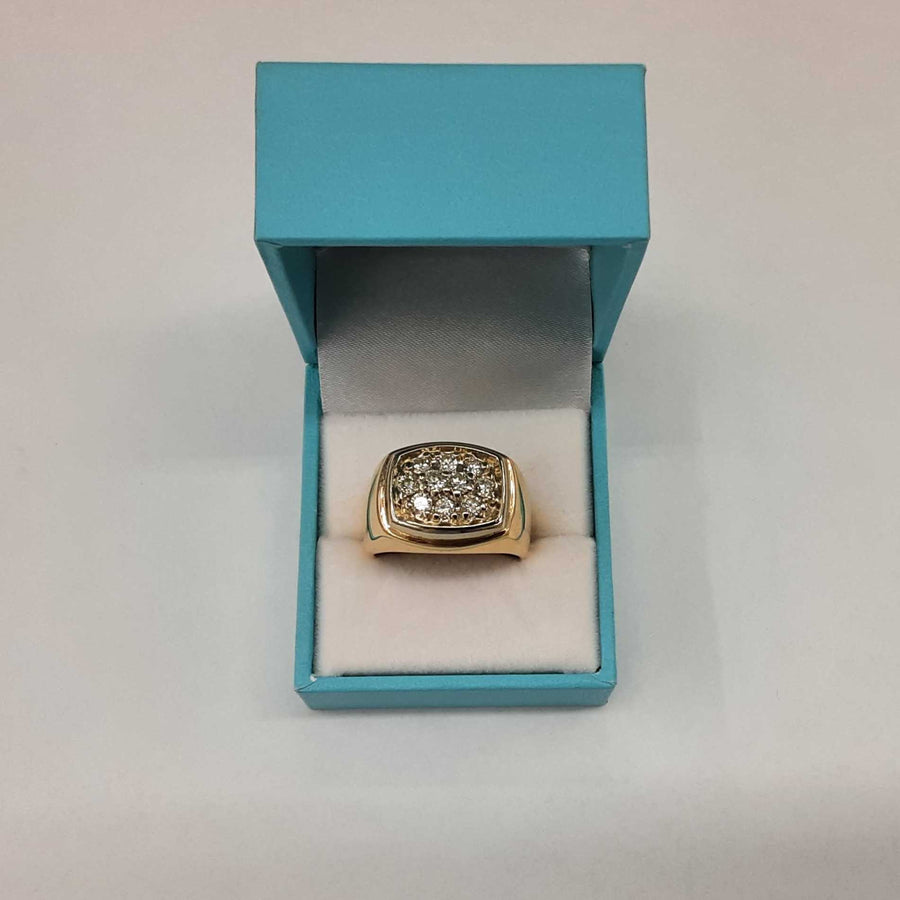 Men's Ring - Yellow Gold 14k (.585) 10.4 grams Size 20