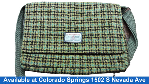 Harris Tweed Marys Collection Green Purse / Handbag