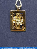 Diamond Pendant - Yellow Gold 14k (.585) 3.7 grams