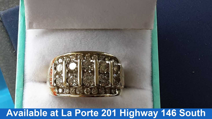 Men's Ring - Yellow Gold 14k (.585) 11.4 grams Size 10