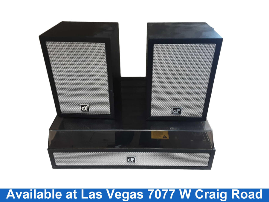 Daniel Audio Black Home Turntable