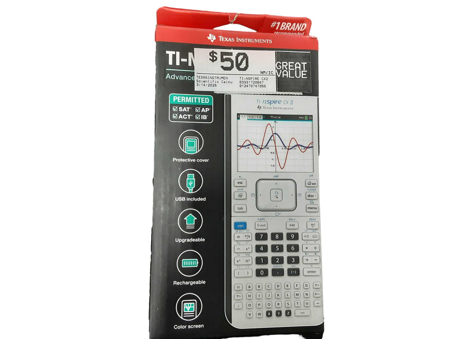 Texasinstruments Ti-nspire Cx2 Black Calculator