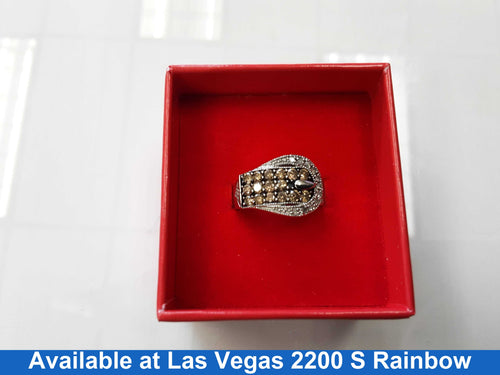 Women's Ring - White Gold 10k (.417) 3.5 grams Size 6.5