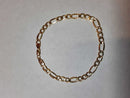 Figaro Bracelet - Yellow Gold 10k (.417) 2.2 grams 8 inch